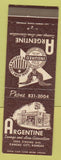 Matchbook Cover - Argentine Savings Loan Kansas City MO