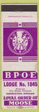 Matchbook Cover - Elks Club Hermiston OR