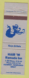 Matchbook Cover - Hair M Ramada Inn Kearney NE girlie