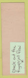 Matchbook Cover - The Host Cocktail Room Oakland CA CROWN SAMPLE