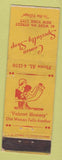 Matchbook Cover - Cameo Specialty Shop New York City girlie