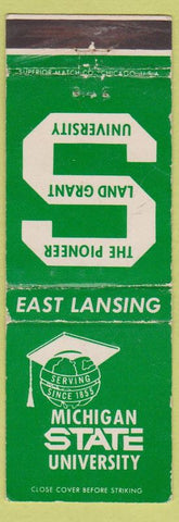 Matchbook Cover - Michigan State University East Lansing MI WEAR