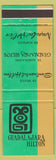 Matchbook Cover - Guadalajara Hilton Hotel Mexico WEAR