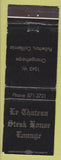 Matchbook Cover - Chateau Steak House Fullerton CA WEAR