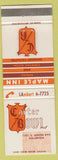 Matchbook Cover - Carter Bowling billiards Fullerton CA