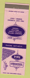 Matchbook Cover - Pink Carousel Restaurant Downey CA