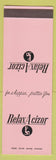 Matchbook Cover - Relax Acizor girlie SAMPLE