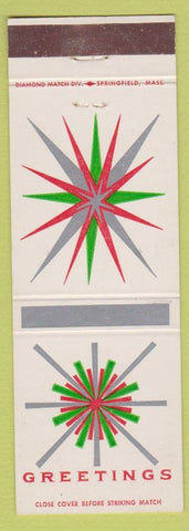 Matchbook Cover - Portland OR Seattle WA Freight Lines Trucking Christmas
