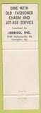Matchbook Cover - Lotts Restaurant Sandwiches Lexington KY