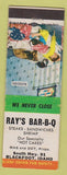 Matchbook Cover - Ray's BBQ Blackfood ID'