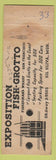 Matchbook Cover - Exposition Fish Grotto San Francisco CA