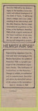 Matchbook Cover - Piggly Wiggly Hemisfair 1968 grocery store