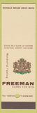 Matchbook Cover - Freeman Shoes for men SAMPLE