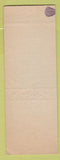 Matchbook Cover Hack's Auto Repair Elmhurst IL Chrystler pinup SAMPLE low phone