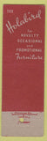 Matchbook Cover - Holabird Furniture Chattanooga TN Flora IN Bryan OH Chicago