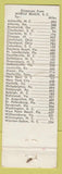 Matchbook Cover - Manning Motel Superior WI