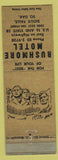 Matchbook Cover - Rushmore Motel Sioux City SD Mount Rushmore