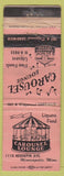 Matchbook Cover - Carousel Lounge Minneapolis MN POOR