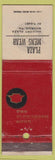 Matchbook Cover - Florsheim Shoes Plaza Mens Clothes Sharon PA