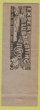 Matchbook Cover - Ron's Harp Standard oil gas Battle Creek MI