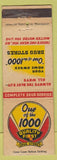Matchbook Cover - Quality First Drug Stores