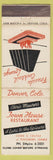Matchbook Cover - Towne House Restaurant Denver Colorado CO