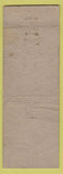 Matchbook Cover - Joe Tommins Sportsman Shop sporting goods Farrell PA WEAR