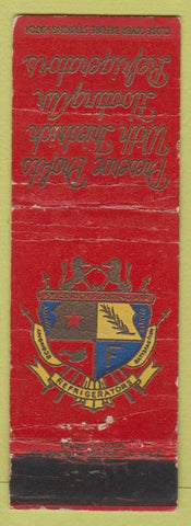 Matchbook Cover - Friedrich Refrigeration  San Antonio TX OWRN