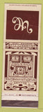 Matchbook Cover - University Club Denver Colorado WEAR CO