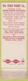 Matchbook Cover - Utah Parks Kaibab National Forest Grand Canyon