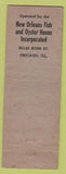 Matchbook Cover - The Prow Restaurant Chicago IL Arrow WEAR