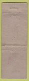 Matchbook Cover - Friendly Corner Mixed Rinks Sacramento CA