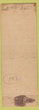 Matchbook Cover - Paul Revere Insurance San Angelo TX WEAR
