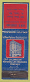 Matchbook Cover - Columbian National Insurance Ben Lukefahr St Louis MO