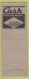 Matchbook Cover - Loveland Finance Co Colorado low phone #