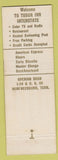 Matchbook Cover - Tudor Inns Nashville TN Murfreesboro