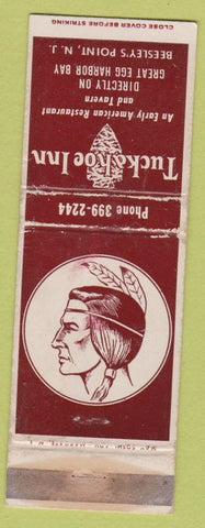 Matchbook Cover - Tuckahoe Inn Beesley's Point NJ WEAR