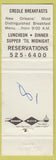 Matchbook Cover - Vieux Carre Restaurant New Orleans LA WORN