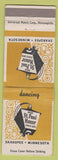 Matchbook Cover - St Paul House Shakopee MN