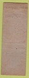 Matchbook Cover - Webb's Tavern Hoosick Falls NY Great Dane WORN