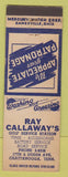 Matchbook Cover - Ray Callaway's Gulf oil gas Chattanooga TN
