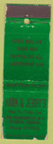 Matchbook Cover - Hank & Jerry's liquor Atlanta GA WORN