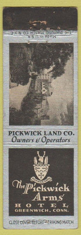 Matchbook Cover - Pickwick Arms Hotel Greenwich CT