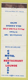 Matchbook Cover - Crossroads Motel Restaurant Iola KS