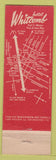 Matchbook Cover - Hotel Whitcomb San Francisco CA
