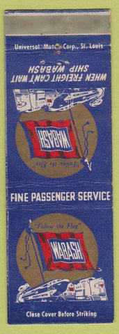 Matchbook Cover - Wabash Railroad