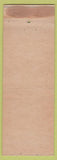 Matchbook Cover - Wabash Railroad