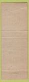 Matchbook Cover - Hull's Motel Williams AZ Route 66 low phone CREASE