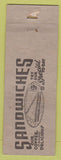 Matchbook Cover - Trailway Grill Blackwell OK low phone # WEAR