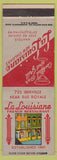 Matchbook Cover - La Louisiane French Restaurant New Orelans LA
